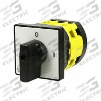 GIOVENZANA Cam Switch: 3 Poles, Maintained, 600V AC (MPN A-101490G). Key specifications — Action: Maintained; Voltage Rating: 600V AC; Brand: GIOVENZANA.
