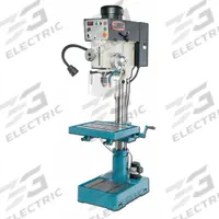 BAILEIGH INDUSTRIAL Floor Drill Press: Belt Drive, Variable Speed, 85 RPM – 2,000 RPM, 10 7/16 in (MPN DP-1500VS). Key specifications — attr22849: 85 to 540 RPM / 540 to 4,000 RPM; attr22858: 220V AC; attr73523: Boring; attr22856: Belt; attr73570: Single-Phase; attr22850: 10-7/16 in; attr22846: 2 hp; attr22840: 14 A.