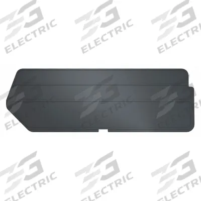 AKRO-MILS Bin Divider: 10 3/8 in x 3 1/2 in, Not Electrostatic Discharge Conductive - Hanging & Stacking Bin Dividers