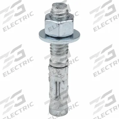 RED HEAD Wedge Anchor: 2 1/4 in Overall Lg, 3/8 in Dia, 3/8"-16 Thread Size, Stainless Steel - 18-8 Stainless Steel Wedge Anchors