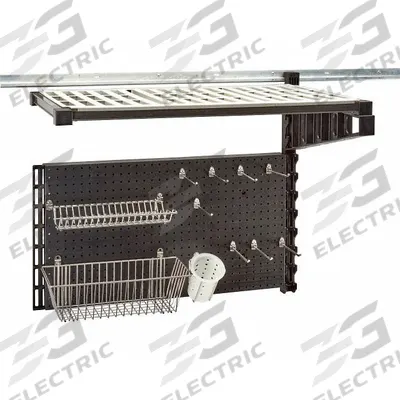 CAMBRO Sink Station Kit: 30 1/4 in Ht, 18 in Dp, 36 in Lg - Pegboard Accessories
