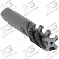 WIDIA GTD Spiral Flute Tap: 1"-12 UNF, H4 / 3B, 4 Flute, Semi-Bottoming Chamfer, Black Oxide Cobalt (MPN 5364729)