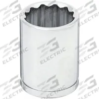 WESTWARD Flex Socket: 1/2 in Drive Size, 7/8 in Socket Size, 12-Point, Std, Chrome (MPN 10E217). Key specifications — attr1204348: WESTWARD; attr1204349: Chrome.