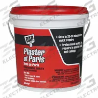 DAP Patching Compound: Plaster of Paris, 8 lb Container Size, Pail, White (MPN 10310). Key specifications — Color: White; Series: Plaster of Paris; Brand: DAP.