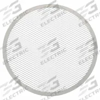 AMERICAN METALCRAFT Pizza Screen: 14 in Overall Dia, Aluminum, Perforated, 1.19 cu ft Capacity (MPN 18714). Key specifications — Brand: AMERICAN METALCRAFT; Product Type: Pizza Screen; Material: Aluminum; Perforated: Perforated; NSF Certified: No; Coating: Uncoated.