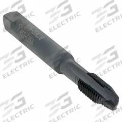 CLEVELAND Spiral Point Tap: 5/16"-18 UNC, 2B, 3 Flute, Plug Chamfer, Black Oxide Cobalt (MPN C86216)