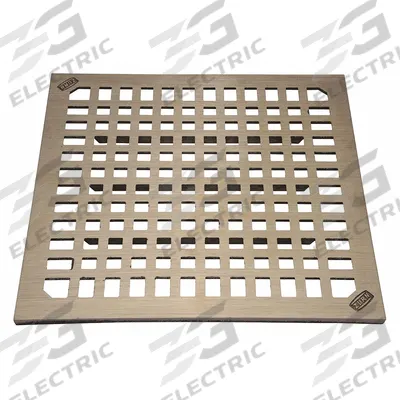 ZURN Strainer: Nickel, 11 1/4 in Overall Wd, 1/2 in Overall Ht, Brushed Nickel - Grates for Floor Sinks