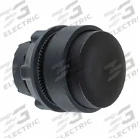 SCHNEIDER Extended Push Button: Black, 22 mm Mounting Size, Non-Metallic, Maintained (MPN ZB5AH2). Key specifications — Brand: SCHNEIDER; Action: Maintained; Series: XB5; Push Button Material Type: Non-Metallic.