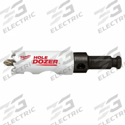 MILWAUKEE Hole Saw: 7/8 in Saw Dia., 3/5 Teeth per Inch, 1 5/8 in Max. Cutting Dp - Multi-Material-Cutting Hole Saws with Attached Arbor