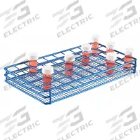 Tube Rack: Wire, Blue, (50) Wells, 50 Compartments, Benchtop (MPN 120086). Key specifications — Material: Wire; Mounting Location: Benchtop; Color: Blue; Product Type: Test Tube Rack; Total Holding Capacity: (50) Wells; Brand: HEATHROW SCIENTIFIC.