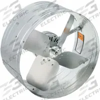 Attic Exhaust Fan: Gable Mount, Electric Motor, Max. 2,300 sq ft Attic, 1,650 cfm Max., Thermostat (MPN 10W194). Key specifications — Includes: Metal Housing; Includes Humidistat: No; Includes Shutter: No; Includes Thermostat: Yes; Mounting Location: Gable; Nameplate Voltage: 120V AC; High-Efficiency Motor: No; Brand: DAYTON.