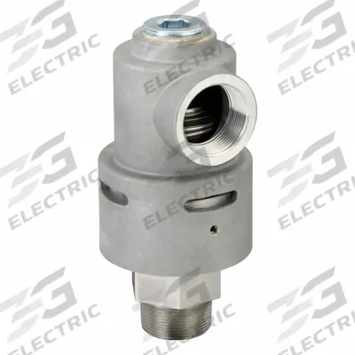 DUFF-NORTON Rotary Union: Straight, Plain Aluminum, 1 Passages - Aluminum Rotating Joints & Unions