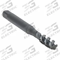 WIDIA GTD Spiral Flute Tap: #8-36 UNF, H3 / 3B, 3 Flute, Semi-Bottoming Chamfer, Black Oxide Cobalt (MPN VTSFT-TC5025)