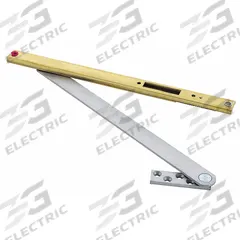 Overhead Door Holder: Overhead - Mounted, 1 in Wd, 3 1/2 in Overall Ht, Stainless Steel (MPN 105S-US32D). Key specifications — Brand: GLYNN-JOHNSON; Color: Gray.