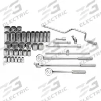 SK PROFESSIONAL TOOLS Socket Wrench Set: 1/2 in Drive, 40 Piece, 12-Point, SAE, 3/8 in to 1 1/2 in (MPN 4140). Key specifications — attr1224269: 1/2 in; attr1204638: Drive Tools Included; attr1204650: 3/8 in to 1-1/2 in; attr1204658: 15 in Fixed, Round Head Ratchet; attr1204673: Socket Bits Not Included; attr1204681: Wrenches Not Included; attr1204688: SK PROFESSIONAL TOOLS; attr1224230: Friction.
