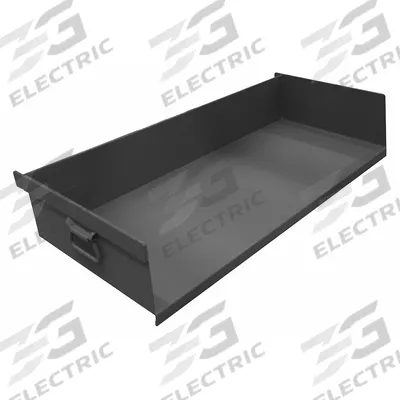 APPROVED VENDOR Tray: 36 in Overall Lg, 15 in Overall Wd, 6 in Overall Ht, Steel - Bins & Accessories for Customizable Large Bin Carts with Slotted A-Frame