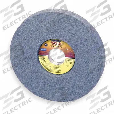 NORTON Recessed Grinding Wheel: Type 5, 14" x 1 1/2" x 5" - Cool-Cutting Grinding Wheels for All Metals