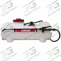 CHAPIN Cordless Vehicle Mounted Sprayer: Tailgate, 15 gal Tank Capacity, ATV/Tractor/UTV (MPN 97200B). Key specifications — Brand: CHAPIN.