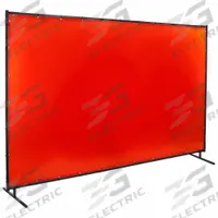 STEINER Welding Screens: Vinyl, 6 ft Ht, 10 ft Wd, Orange, 3/4 in Frame, Orange (MPN 548-6X10). Key specifications — Brand: STEINER; Screen Material Type: Vinyl.