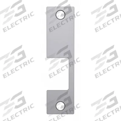 HES Electric Strike Faceplate: 1 1/4 in Wd - Electric Strike Faceplates