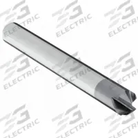 APPROVED VENDOR Chamfer Mill: Carbide, AlTiN Coated, 4 Flute, 90°, 3/16" Mill Dia, 2" OAL (MPN 209-094187B)