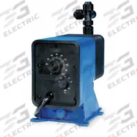 PULSATRON Chemical Metering Pump: Solenoid, 115V AC, 1/5 hp HP, PVC Head, CSPE/PTFE Diaphragm, 100:1 (MPN LD54SA-VTC1-XXX). Key specifications — Brand: PULSATRON; Diaphragm Material: CSPE/PTFE; Reproducibility: ±3.0%; Nameplate Voltage: 115V AC; Check Ball Material: Ceramic; Fitting Material: PVC; Seal Material: PTFE.
