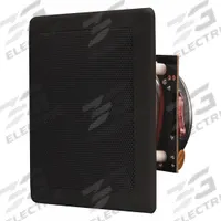 SOUNDTUBE Speaker: Passive, 2-Way, 8 ohm Impedance, 4 3/4 in Overall Wd, 2 in Overall Ht (MPN RF31-EZ-T-BK). Key specifications — For Location: Outdoor; Power Style: Passive.