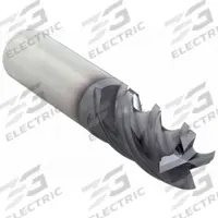 WIDIA HANITA Square End Mill: Carbide, TiAlN Coated, 4 Flute, 5/16" Mill Dia, 1/2" LOC, 2" OAL (MPN TF4V4508003S)