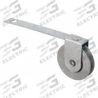 PRIME-LINE Tension Spring Roller: Tension Spring Roller, 5 7/16 in Overall Ht, Unfinished, 1 PR (MPN B 753). Key specifications — Brand: PRIME-LINE; Finish: Unfinished; Product Type: Tension Spring Roller; Color: Gray.