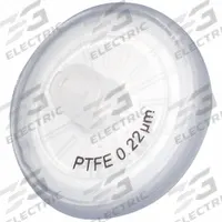 LABEXACT Syringe Filter: Non-Sterile, 0.22 um Pore Size, 100 mL Max Capacity - mL, 25 mm Housing Dia (MPN 12K964). Key specifications — Housing Material: Polypropylene; Inlet Connection Gender: Female; Inlet Connection Type: Female Luer Lock; Outlet Connection Gender: Male; Brand: LABEXACT; Compatible Product Type: Female Luer Lock Inlet; Filter Material: PTFE; Outlet Connection Type: Male Luer Slip.