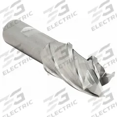 CLEVELAND Square End Mill: High Speed Steel, 4 Flute, 16 mm Mill Dia, 41.27 mm LOC, 95.25 mm OAL (MPN C75104)