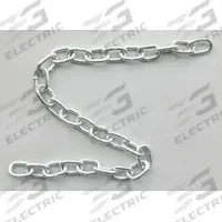 DAYTON Straight Chain: Carbon Steel, 450 lb Working Load Limit, Straight, 7/8 in Link Inside Lg (MPN 1DKH3). Key specifications — Brand: DAYTON; Item Trade Size: 2/0.