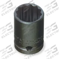 PROTO Impact Socket: 1/2 in Drive Size, Metric, 14 mm Socket Size, 12-Point, Std, Black Oxide (MPN J7414MT). Key specifications — attr1215501: PROTO; attr1215515: Black Oxide; attr1215518: 14 mm.