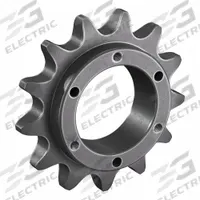 TRITAN Sprocket: For 100 Chain, 13 Teeth, 5.223 in Pitch Dia, 5.82 in Outside Dia, Steel (MPN 100SK13H). Key specifications — Brand: TRITAN; Required Bushing Series: SK.