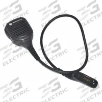 MOTOROLA Microphone: Fits Motorola, For XPR 6000 Series, 3.5 mm Jack, 24 in Cord, Push To Talk, IP55 (MPN PMMN4042B). Key specifications — Compatible Radio Series: XPR 6000; Color: Black; Radio Connector Type: M7; Brand: MOTOROLA; Manufacturer Part Number: PMMN4042B; Push To Talk: Yes.