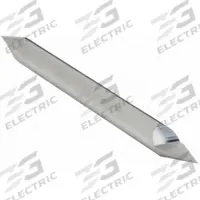 APPROVED VENDOR Engraving Tool: Pointed, Double End, Carbide, 30° Tip Angle, 0.008" Tip Dia, 4" OAL (MPN 723-312400)