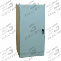 HAMMOND Electrical Enclosure: Steel, 72 in x 36 in x 30 in, NEMA 12, Solid Cover, Hinged (MPN 1418Y30). Key specifications — Brand: HAMMOND; Closure Method: Handle; Knockouts: Not Included.
