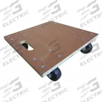 APPROVED VENDOR General Purpose Dolly: 1,000 lb, 16 in L x 16 in W x 4 in H Deck, Smooth, (4) Swivel (MPN 4UAX5). Key specifications — Brand: APPROVED VENDOR; Deck Color: Brown; Caster/Wheel Configuration: (4) Swivel; With Reinforcing Cross Brace: No; With Tow Eye: No.