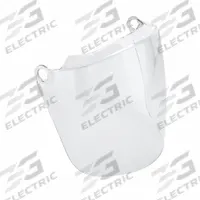 HEXARMOR Face Shield Visor: 8 1/2 in Overall Wd, 7 1/4 in Overall Ht, 0.08 in Overall Thick, Clear (MPN 17-27001). Key specifications — Material: Polycarbonate; Brand: HEXARMOR; Compatible Grainger Part Number: 801AN1.