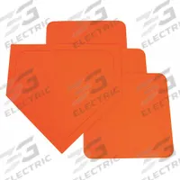 CHAMPION SPORTS Base Set: Orange, Rubber, 17 in Overall Lg, (3) Bases/Home Plate, 17 in Overall Wd (MPN 98). Key specifications — Material: Rubber; Brand: CHAMPION SPORTS; Includes: Home Plate; Color: Orange; Equipment Product Type: Base Set.