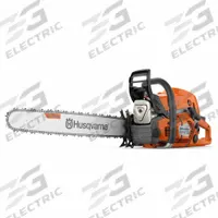 HUSQVARNA Gas-Powered Chainsaw: 24 in Bar Lg, Rear Handle, Auto Chain Oiler, 6.9 hp Horsepower (MPN 585). Key specifications — Engine Cycle: 2-Cycle; Brand: HUSQVARNA.