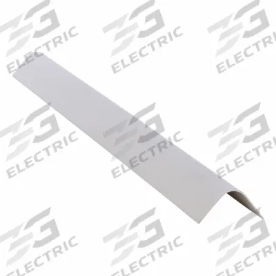 APPROVED VENDOR Corner Guard: PVC, Beige, For 90° Angle, 3 in Leg Wd, 4 ft Overall Ht - PVC Screw-In Corner Guards
