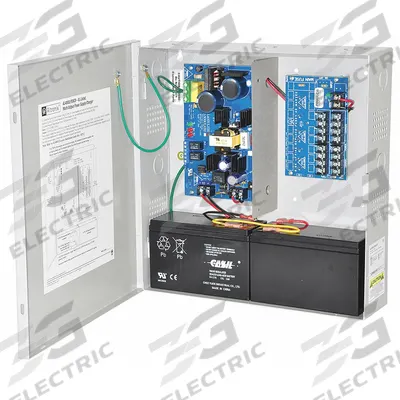 ALTRONIX Power Supply 8PTC 12Dc/3.5A Or 24Dc/3A: Power Supply - Power Supply Boards with Enclosures
