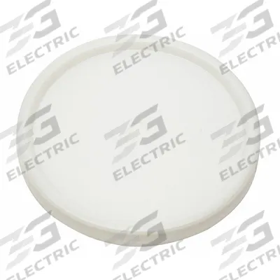 APPROVED VENDOR Pail Lid: Gasketed/Snap-On/Tear Tab, 12 1/4 in Overall Dia, White - Tear Tab Lids