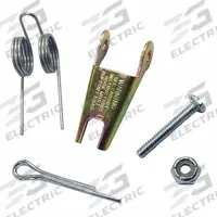 CROSBY Spring Latch: Spring, 3 3/4 in Latch Lg, Pin, 1/4 in Latch Eye Dia, Steel, Plain, Silver (MPN 1096657). Key specifications — Brand: CROSBY; Manufacturer Part Number: 1096657; Latch Type: Spring; Attachment Type: Pin.