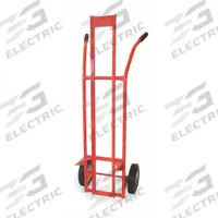 DAYTON Drum Truck: 21 in x 19 in x 55 in, Fully Assembled, For 5 gal Drum Capacity, Red (MPN 2NXC4). Key specifications — Color: Red; Assembly: Fully Assembled; Brand: DAYTON; For Drum Capacity: 5 gal.