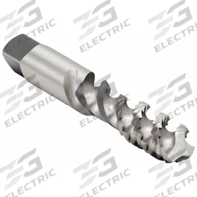 WIDIA GTD Spiral Flute Tap: 3/8"-16 UNC, H3 / 3B, 3 Flute, Bottoming Chamfer - Spiral-Flute Taps for Aluminum