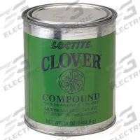 CLOVER Silicon Carbide Grease Mix: Oil-Soluble, 320 Grit, Grade 1A, 1 lb (MPN 244688). Key specifications — Grade: 1A; Brand: CLOVER.