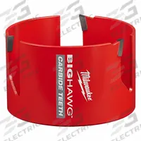 MILWAUKEE Hole Cutter: 4 1/4 in Saw Dia., 3 Teeth, 2 1/8 in Max. Cutting Dp, 5/8"-18 Thread Size (MPN 49-56-9255). Key specifications — attr1098040: 5/8"-18; attr1098049: MILWAUKEE.