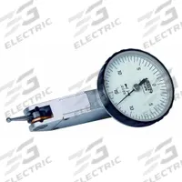 INSIZE Horizontal Dial Test Indicator: 0 in to 0.03 in, Horizontal, Inch, +/- 0.0005 in (MPN 2835-03). Key specifications — attr1184166: Anti Magnetic Carbide Point; attr1200917: Horizontal Dial Test Indicator; attr1184127: 2835-03; attr1184167: INSIZE; attr1184108: +/- 0.0005 in; attr1184144: Short Form Certificate of Inspection with NIST Traceability.